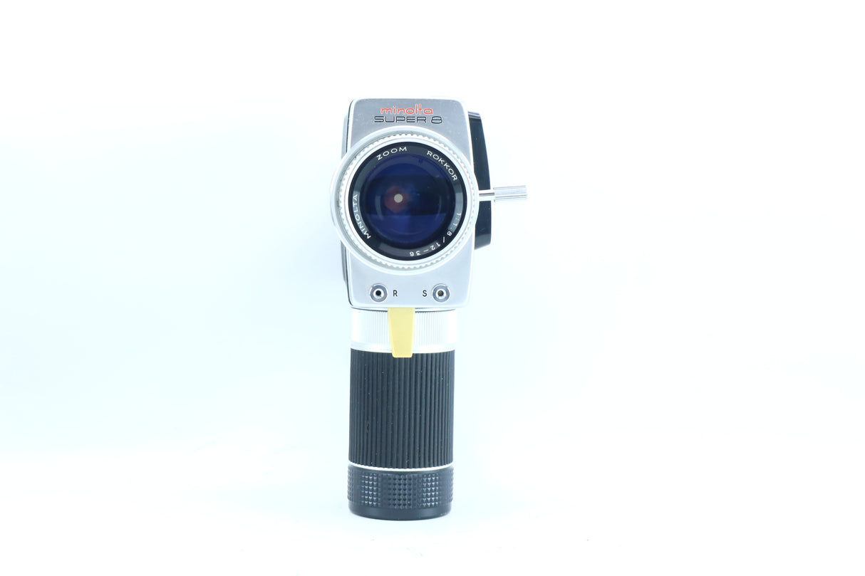 Minolta Autopak-8 S3 with Zoom Rokkor 12-36mm f/1.8