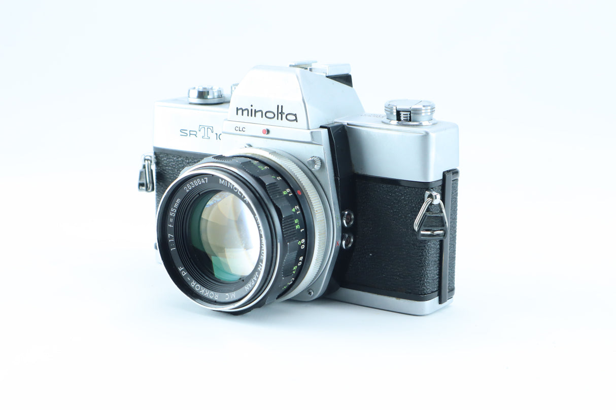 Minolta SR-T 101 with Minolta MC Rokkor-PF 55mm f/1.7