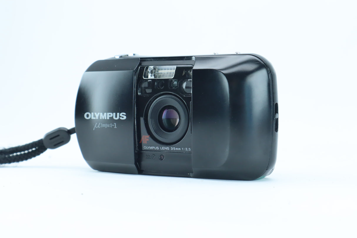 Olympus µ[mju:]-1 with 35mm f/3.5 Lens