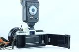Minolta XD5 with Vivitar Series 1 35-85mm f/2.8 & Auto 132X Flash