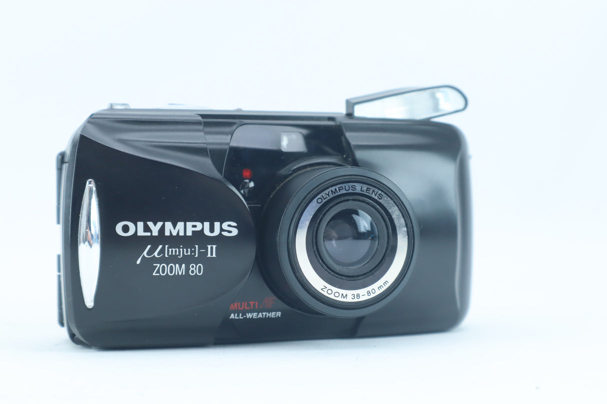 Olympus µ[mju:] II Zoom 80 – 35mm compact film camera