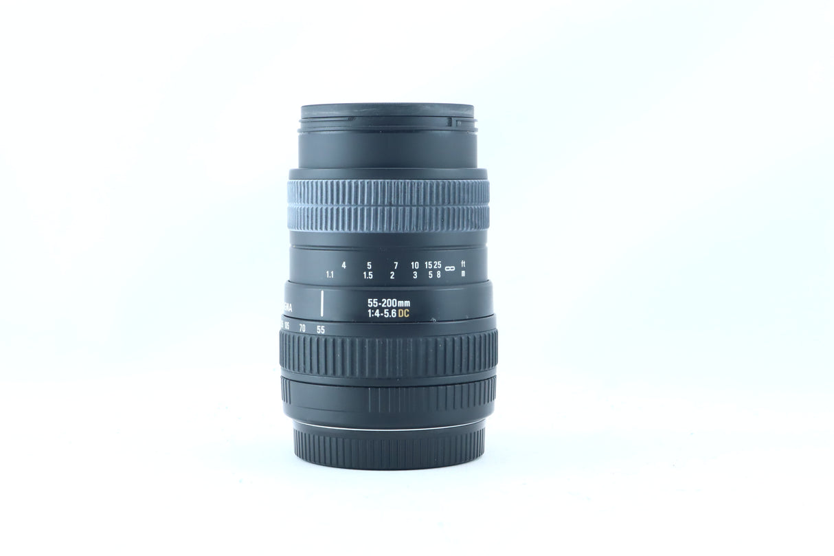 Sigma 55-200mm f/4-5.6 DC | S/N: 1009955
