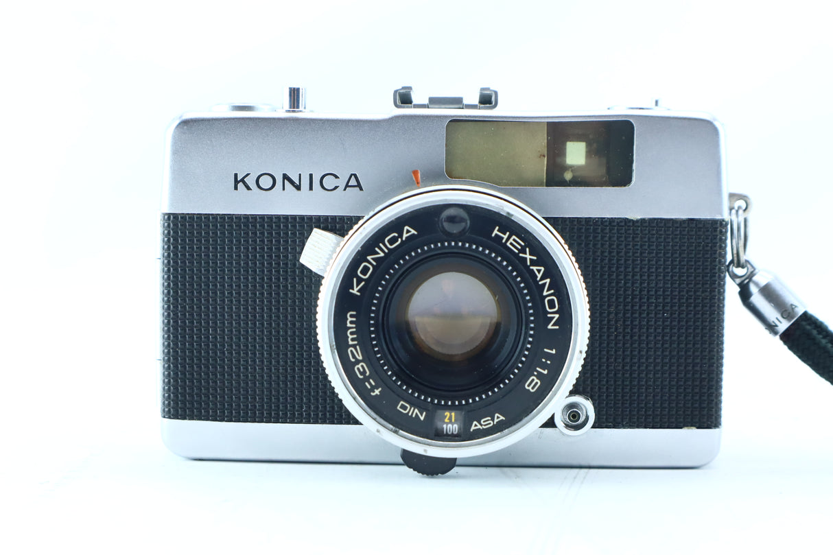 Konica Auto-Reflex with 32mm f/1.8 Hexanon