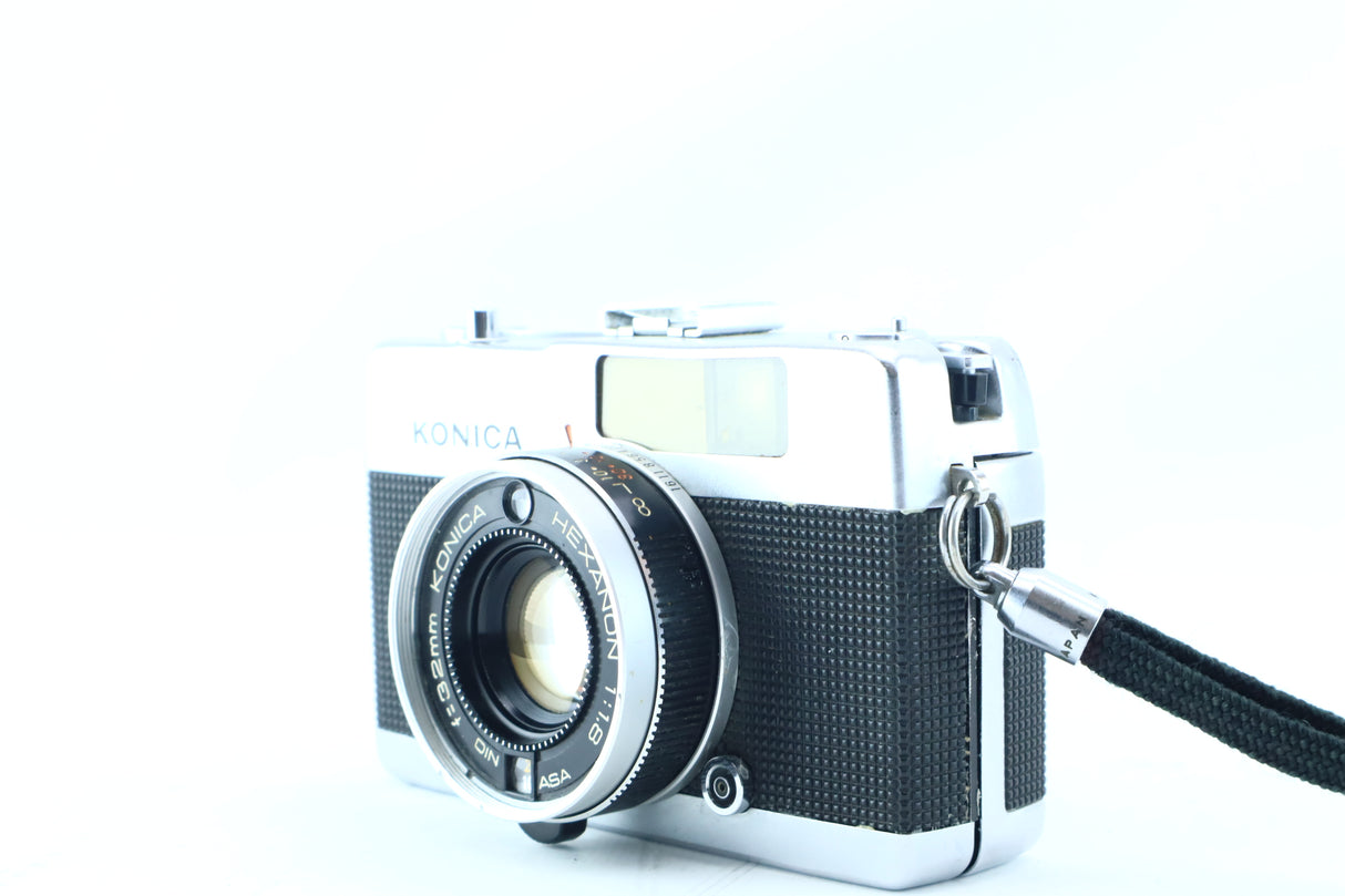 Konica Auto-Reflex with 32mm f/1.8 Hexanon
