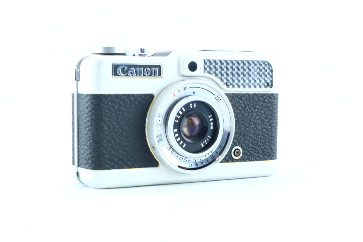 Canon Demi with 28mm f/2.8 SH | S/N: 622141