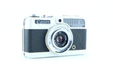Canon Demi with 28mm f/2.8 SH | S/N: 622141