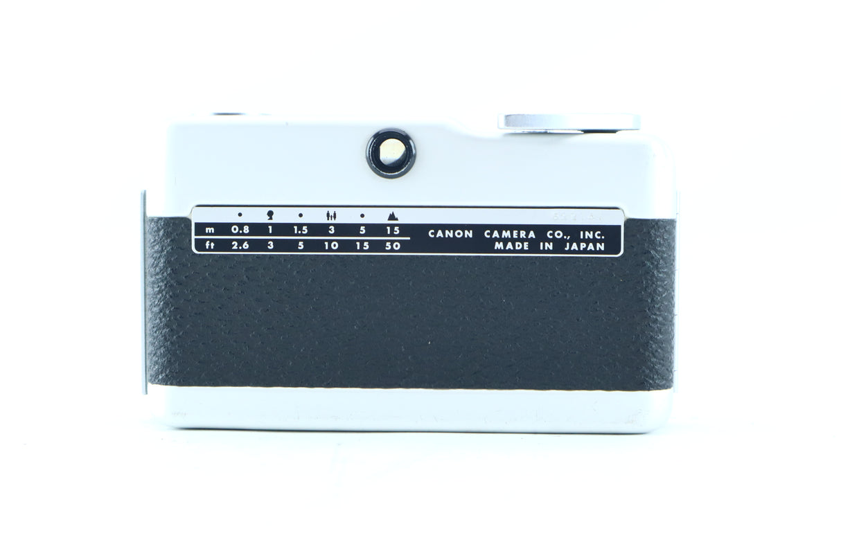 Canon Demi with 28mm f/2.8 SH | S/N: 622141