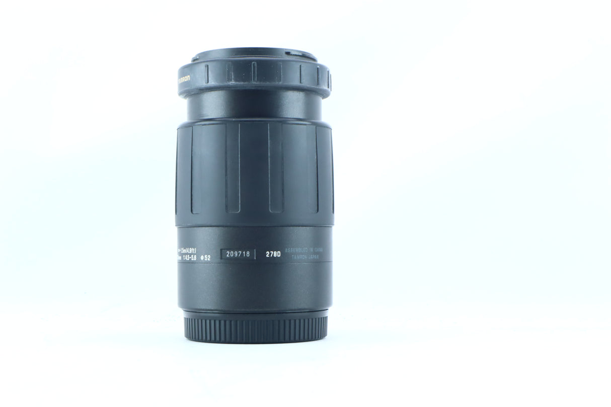 Tamron AF 80-210mm f/4.5-5.6 | S/N: 209718