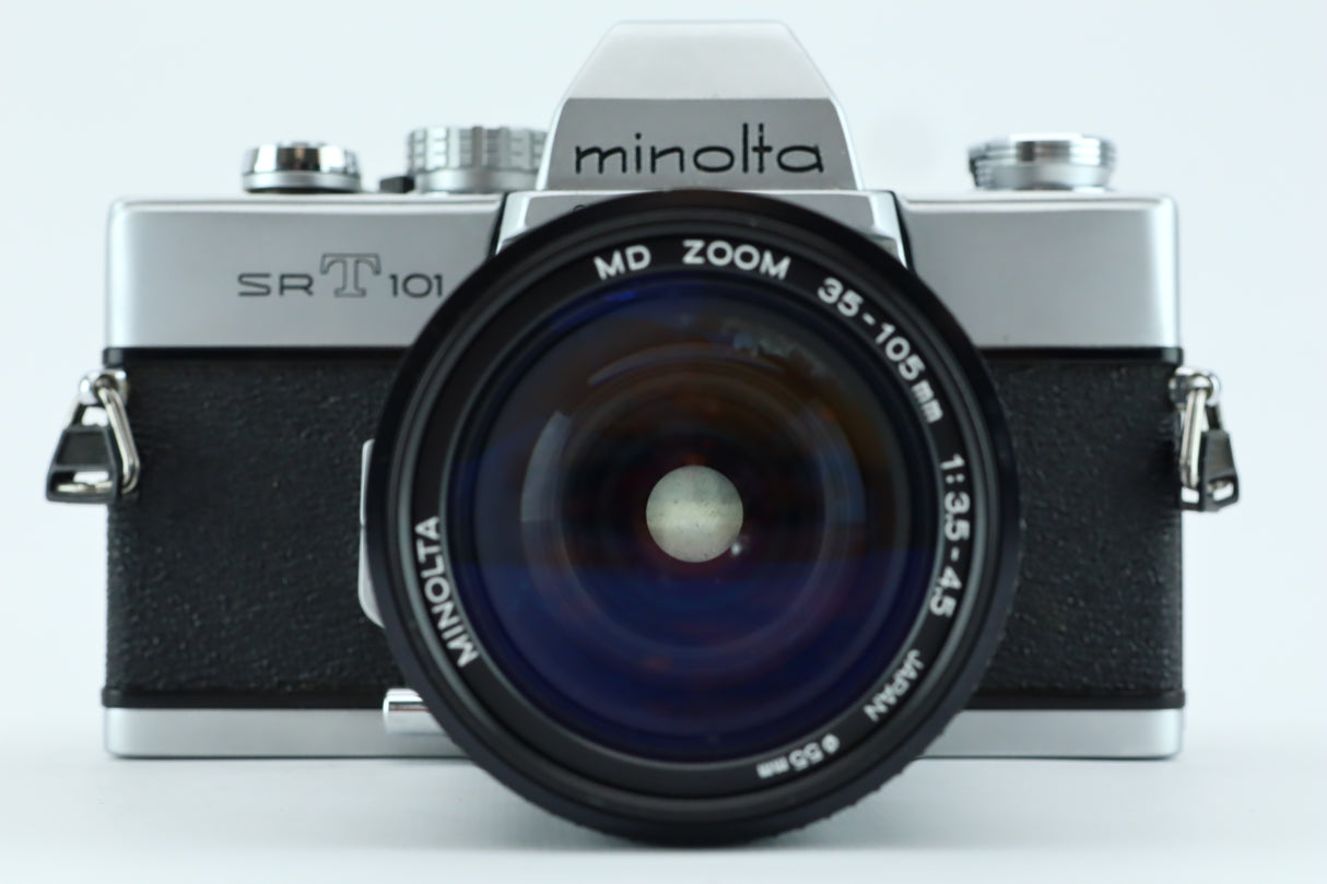 Minolta SRT101 + 35-105mm 3,5-4,5