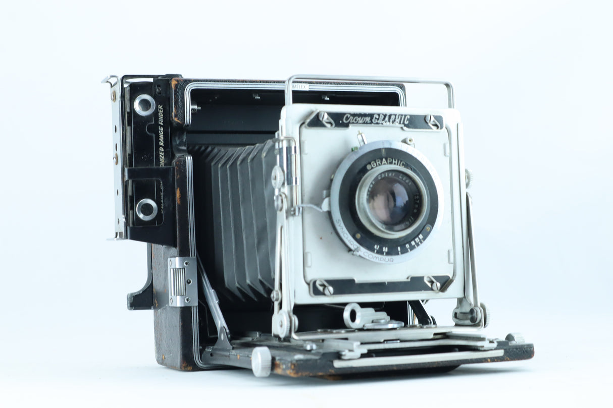 Crown Graphic Special – Large Format 4x5 Camera with Kodak Ektar 127mm