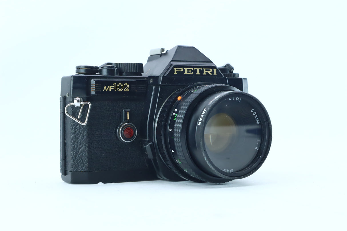 Petri MF102 with 50mm f/2 Petri Lens