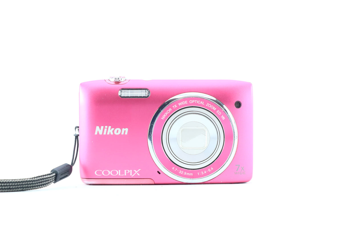 Nikon Coolpix S3500 Pink