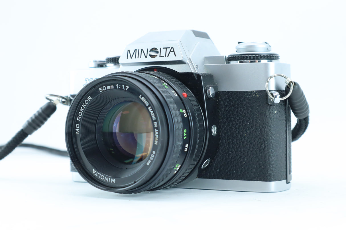 Minolta XG-1 + MD Rokkor 50mm f/1.7