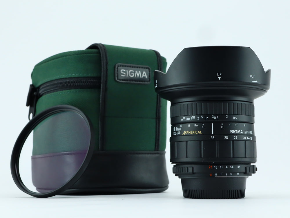 SIGMA 18-35 1:3.5-4.5 MINOLTA MD zoom très grand angle SIGMA 18-35 1:3.5-4.5 MINOLTA MD zoom très grand angle