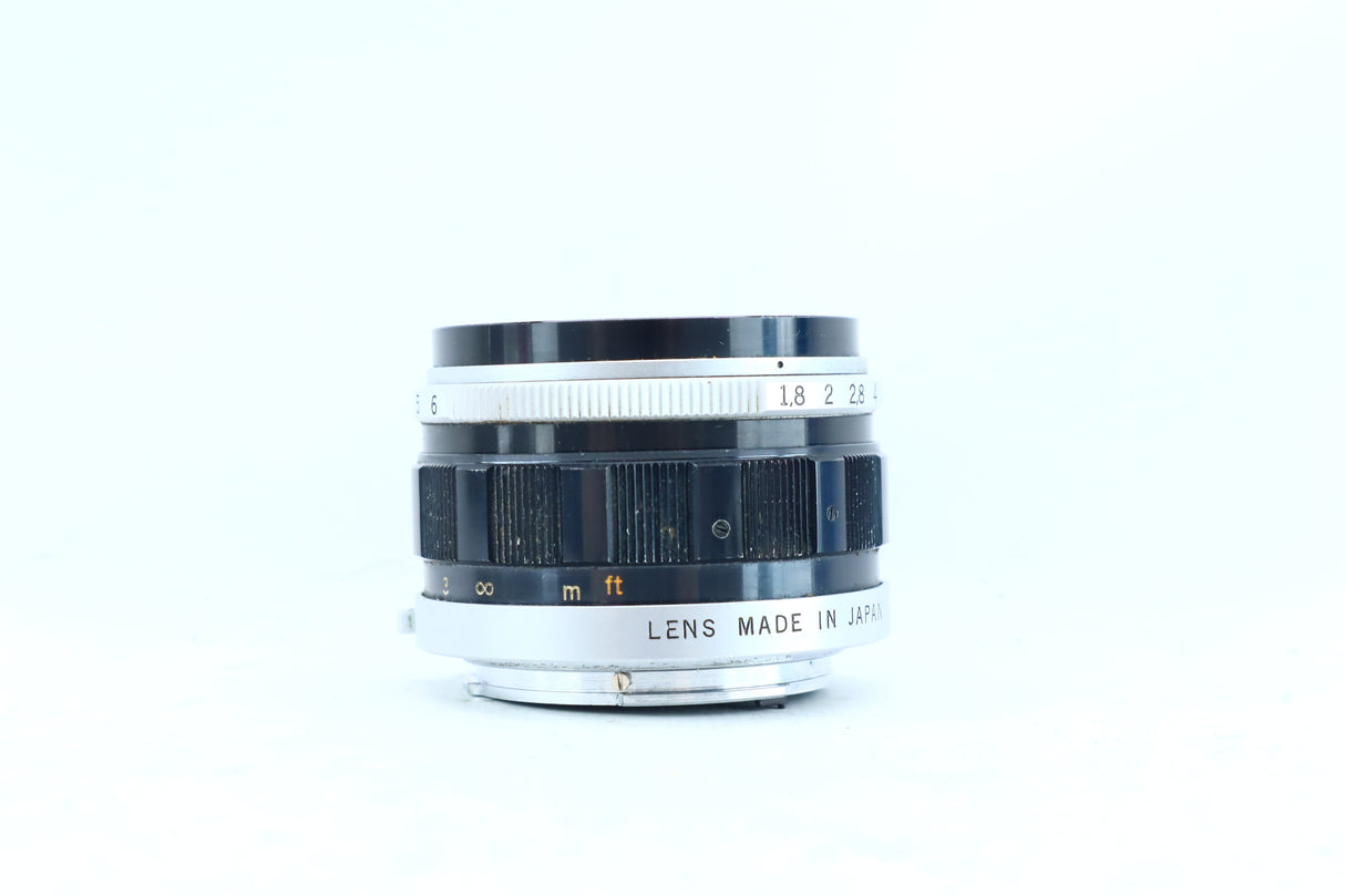 Olympus F.Zuiko Auto-S 38mm f/1.8