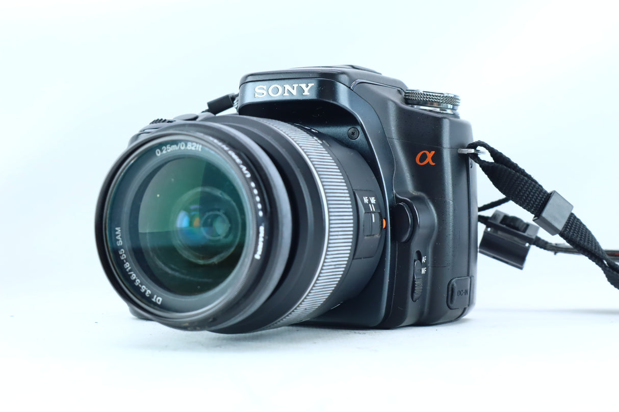 Sony Alpha DSLR Camera & DT 18-55mm SAM Lens Kit