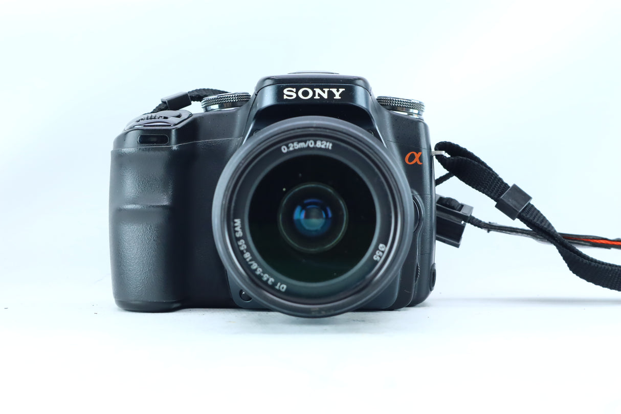Sony Alpha DSLR Camera & DT 18-55mm SAM Lens Kit