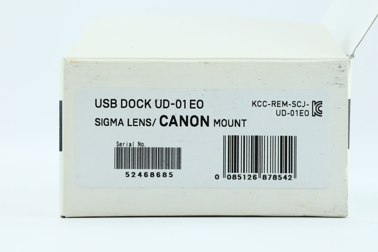 Sigma USB Dock UD-01EO | Sigma lens / Canon mount