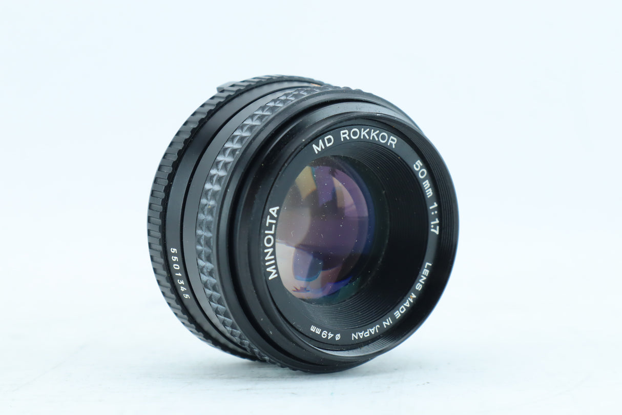 Minolta MD Rokkor 50mm  f/1.7