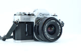 Canon AE-1 with FD 28mm f/2.8