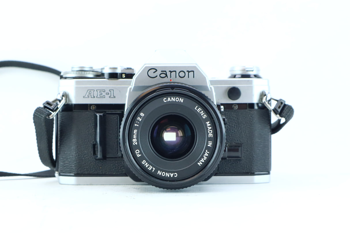 Canon AE-1 with FD 28mm f/2.8