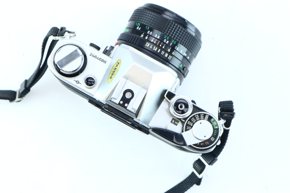 Canon AE-1 with FD 28mm f/2.8