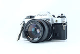 Canon AE-1 Program 35mm SLR Kit with Vivitar Auto Wide-Angle 35mm f/2.8