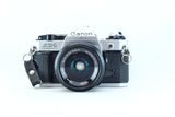 Canon AE-1 Program 35mm SLR Kit with Vivitar Auto Wide-Angle 35mm f/2.8