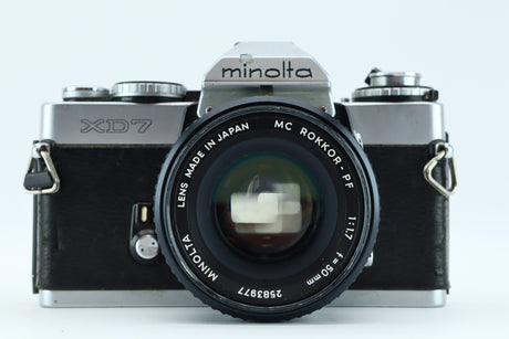 Minolta XD7 + 1,7 50mm
