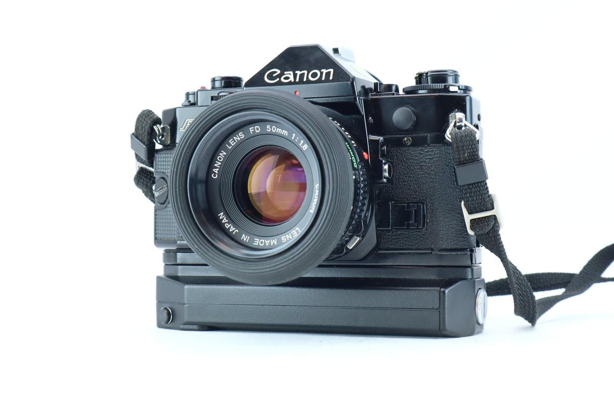Canon A-1 35mm SLR Kit with FD 50mm f/1.8