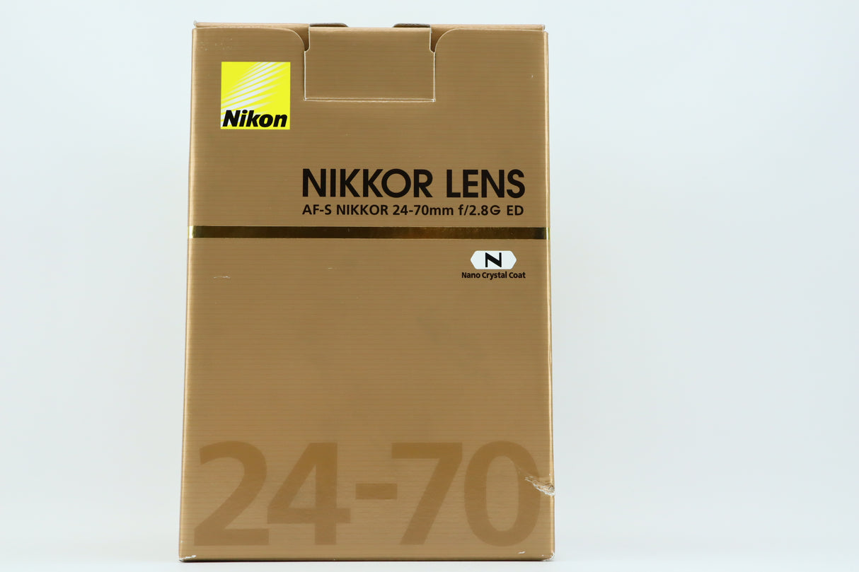 Nikon Nikkor lens AF-S 24-70mm 2,8G ED
