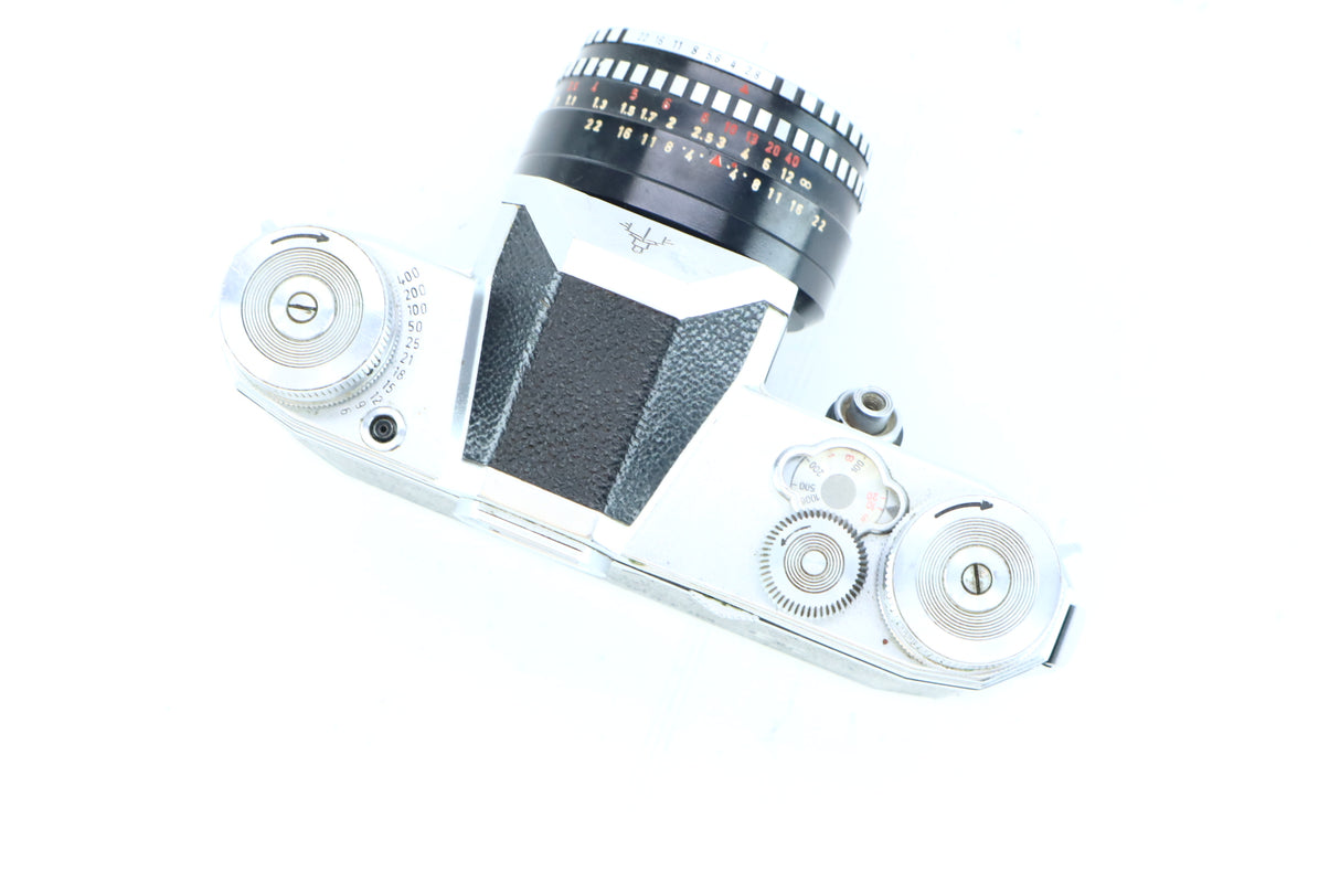Pentacon F 35mm with Meyer-Optik Görlitz Domiplan 50mm f/2.8