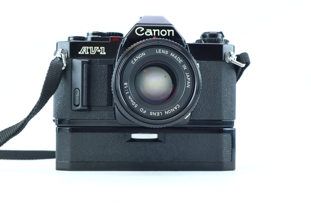 Canon AV-1 with FD 50mm f/1.8