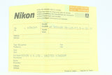 Nikon AF NIKKOR 35-105mm 3,5-4,5D
