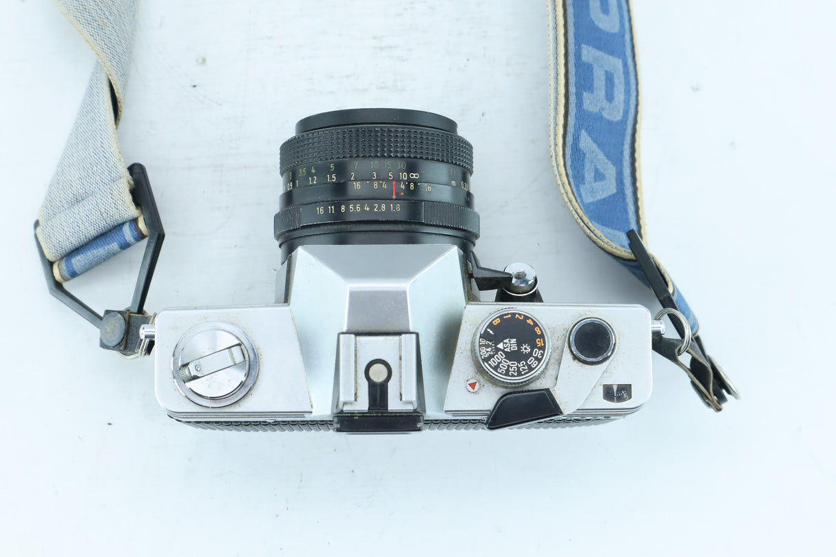 Praktica Super TL 1000 with Pentacon Auto 50mm f/1.8 MC