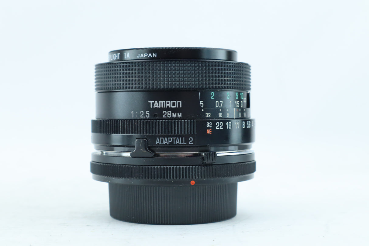 Tamron Adaptall-2 28mm f/2.5 (Model 02B)