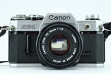 Canon AE-1 + Canon 50mm 1,8
