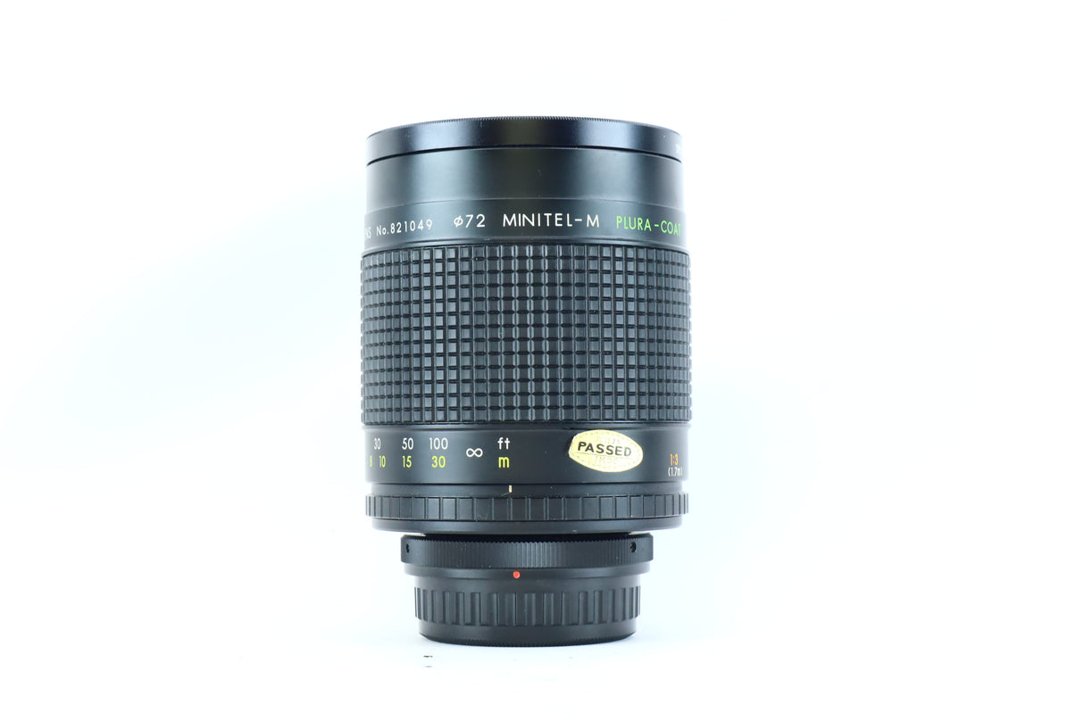 Spiratone 500mm f/8 Mirror Lens