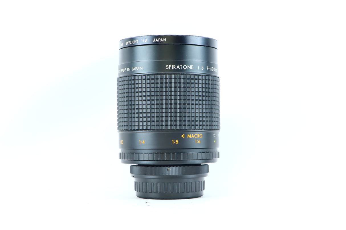 Spiratone 500mm f/8 Mirror Lens