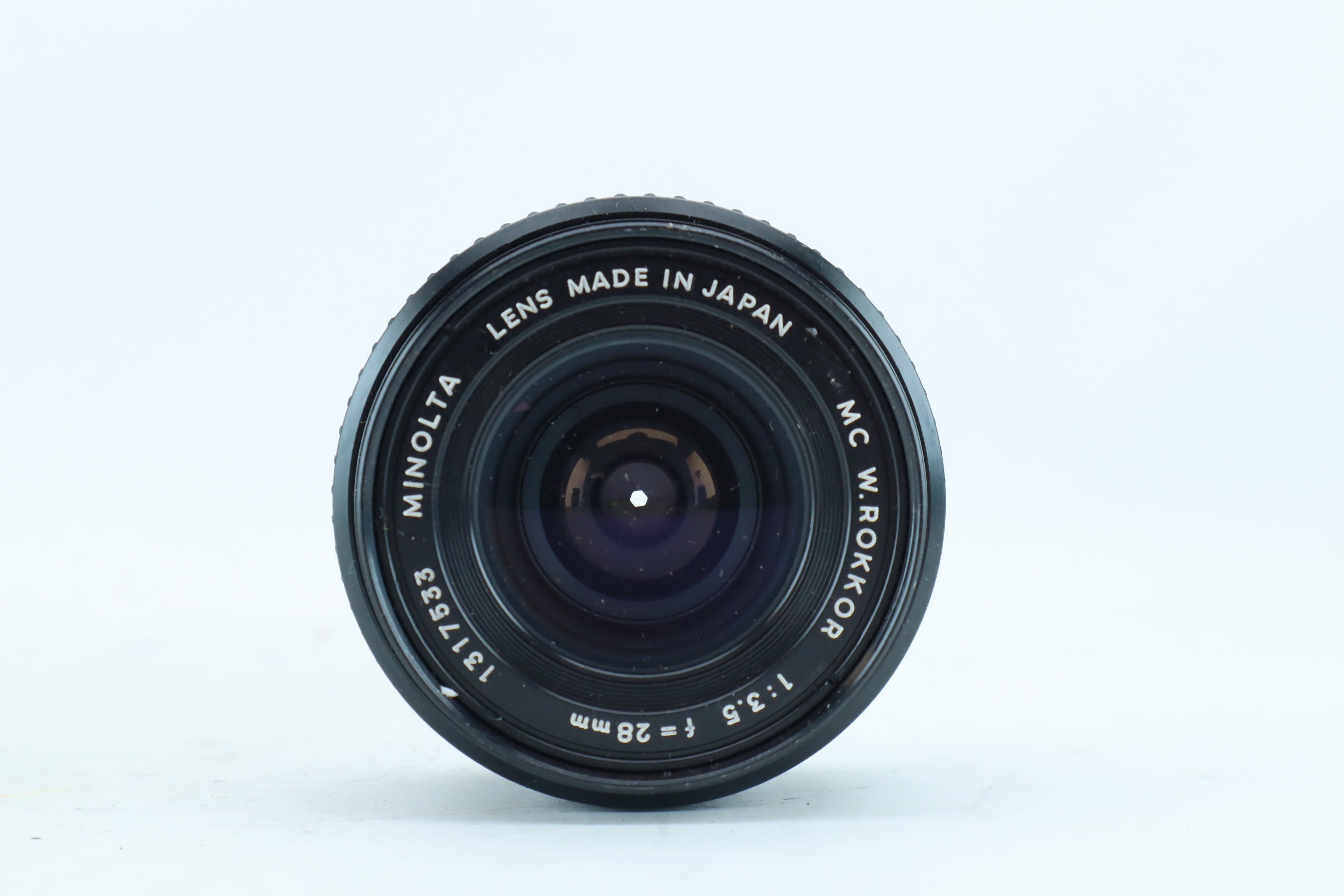 Minolta MC W.Rokkor-SG 28mm f/3.5 – Hard to Find Camera Store