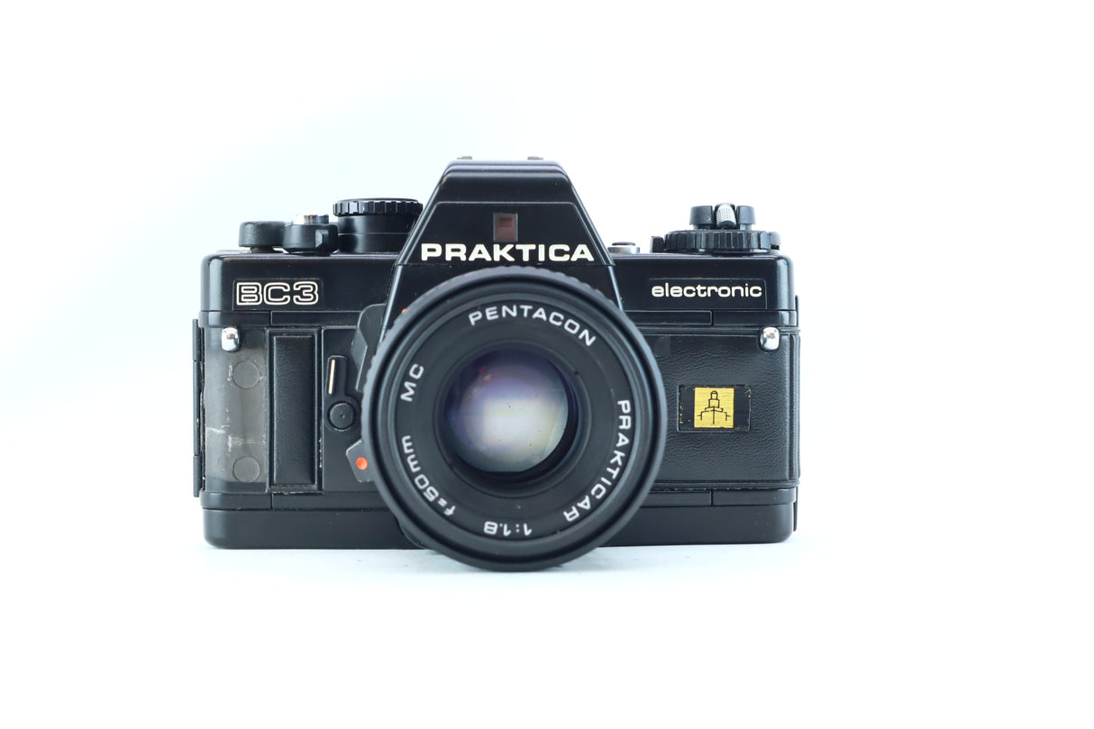 Praktica BC3 Electronic with Prakticar 50mm f/1.8 MC