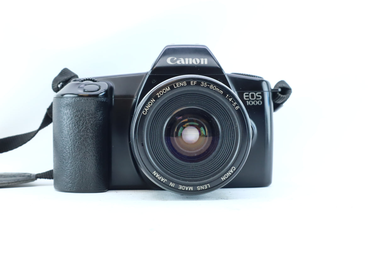 Canon EOS 1000 with EF 35-80mm f/4-5.6