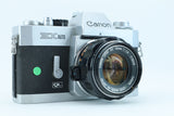 Canon EX Auto QL  + Canon EX 50mm f/1.8