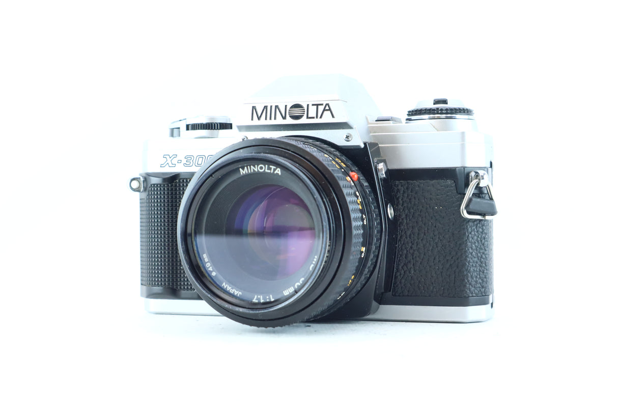 Minolta X-300 35mm SLR Kit with MD 50mm f/1.7