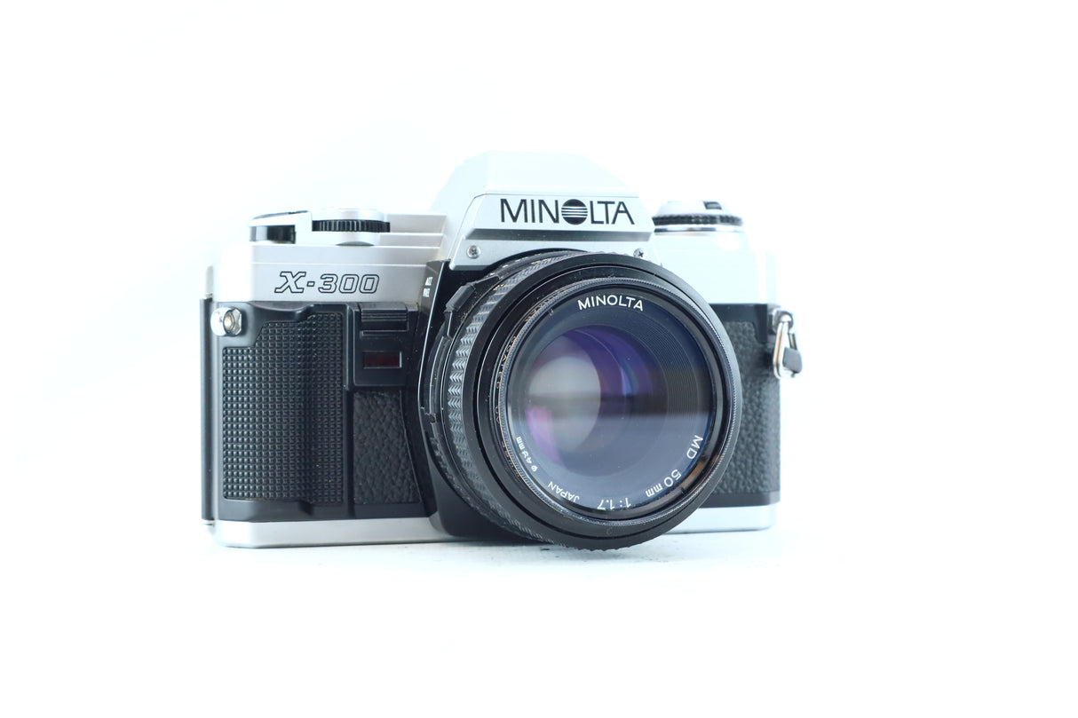 Minolta X-300 35mm SLR Kit with MD 50mm f/1.7