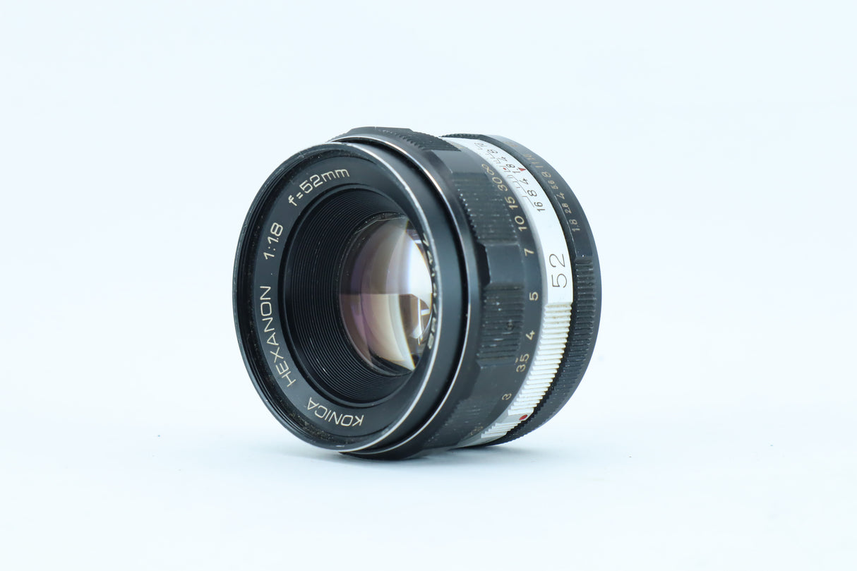 Konica Hexanon 52mm f/1.8