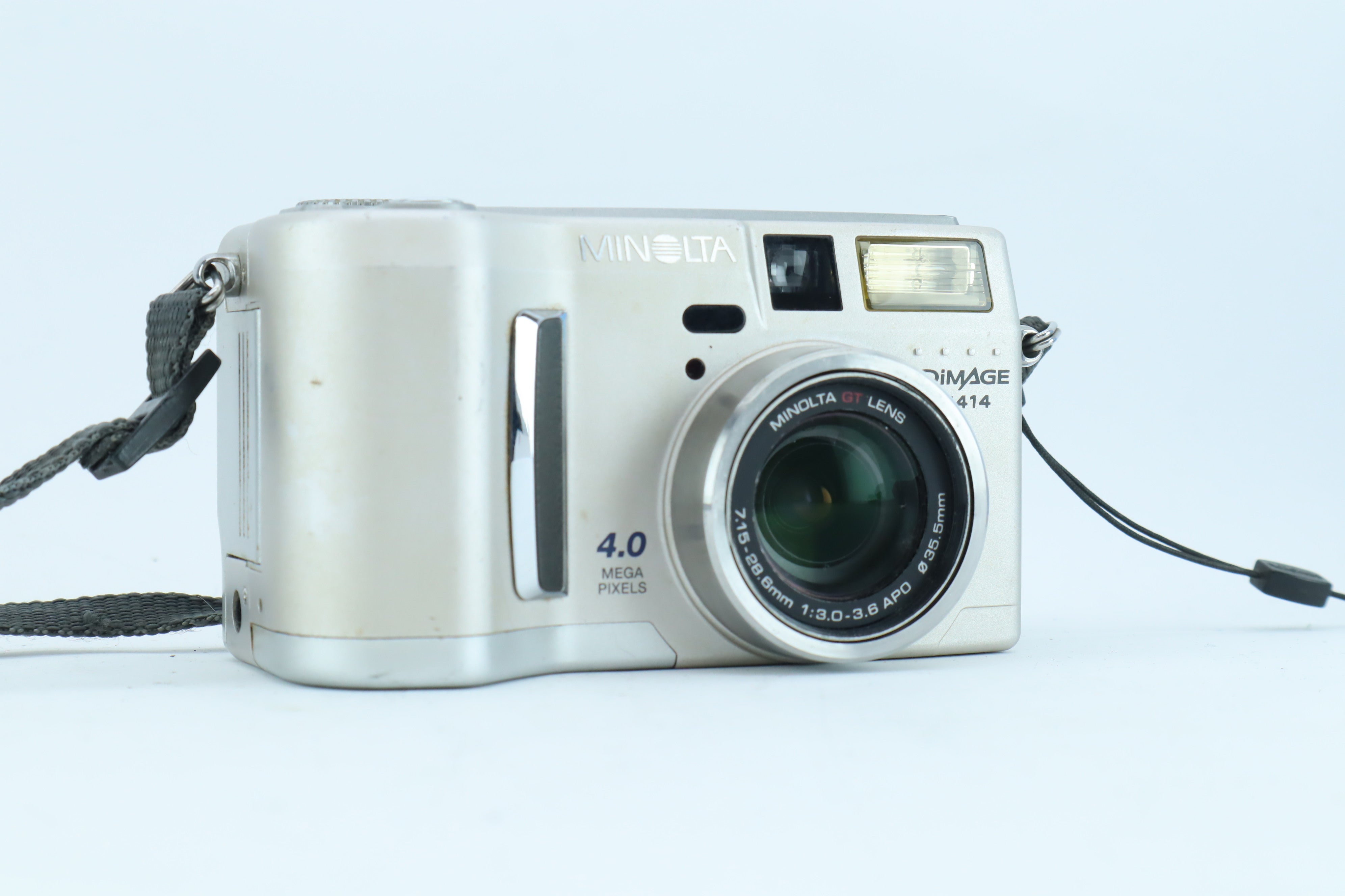Minolta DiMAGE S414 - High-Performance 4x GT APO Zoom Lens – Hard