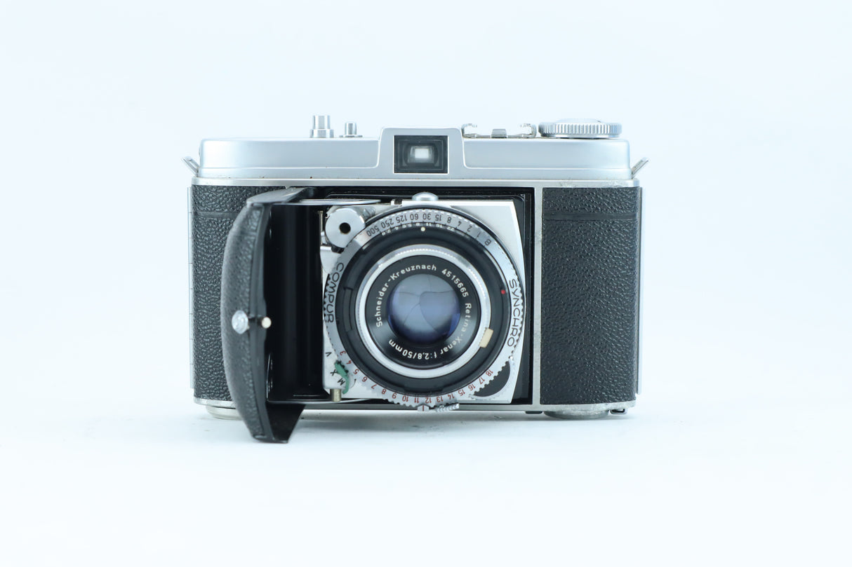 Kodak Retina Ib - Schneider-Kreuznach Retina-Xenar 50mm f/2.8 Prime Lens
