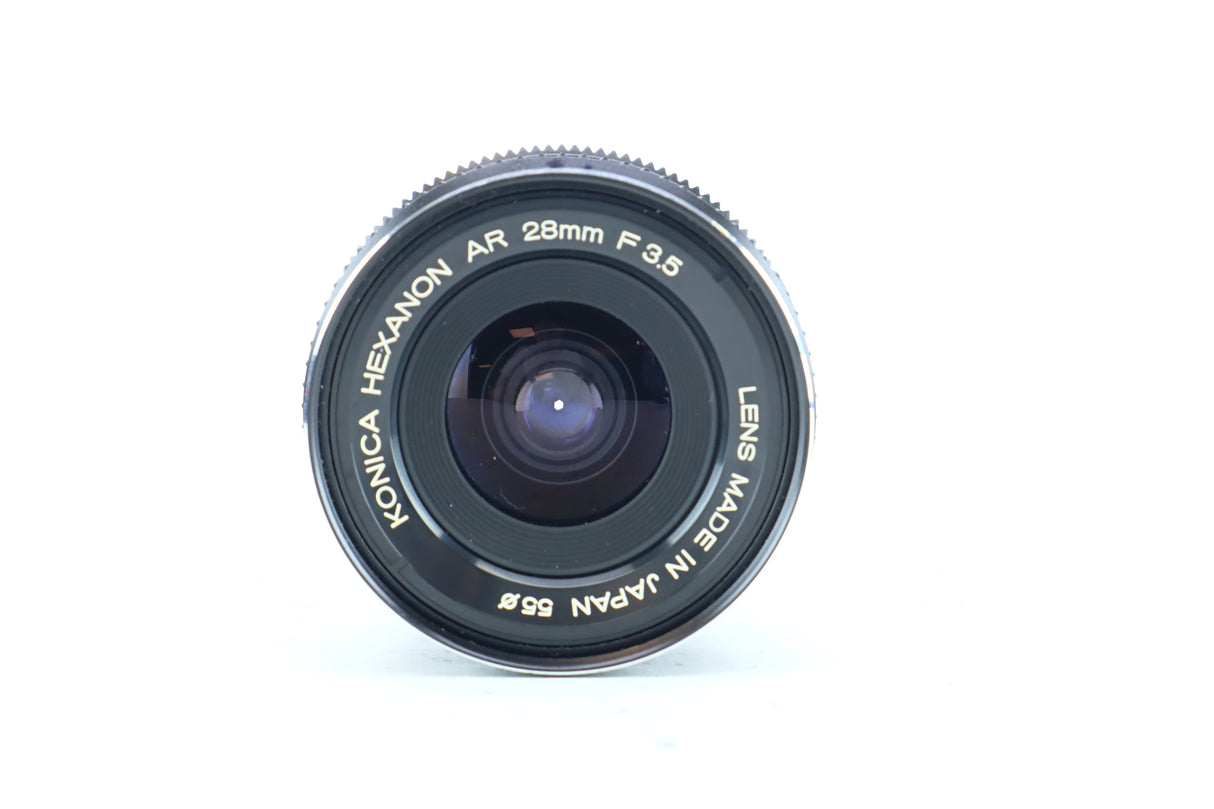 Konica Hexanon AR 28mm f/3.5