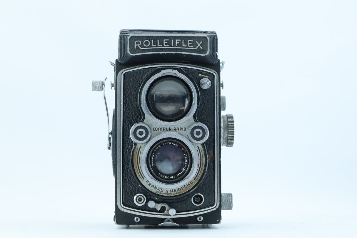 Rolleiflex 3.5A type1 + Zeiss-Opton Tessar 75mm f/3.5